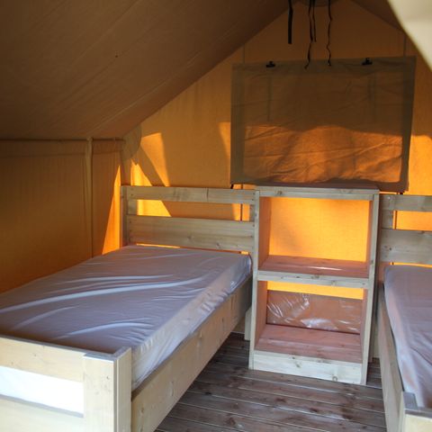 Tente en toile et en bois 2 personnes - Tente Safari I 2 pax
