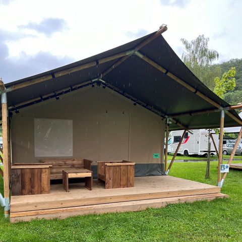 TENTE TOILE ET BOIS 6 personnes