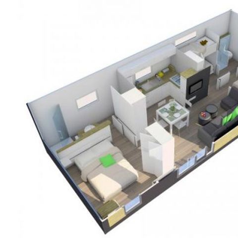 BUNGALOW 4 personnes - Loisir Prestige TAOS 35m²