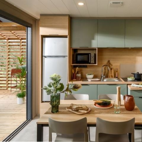 CHALET 5 personnes - Sun Luxe Chalet Sunêlia Luxe35m², 5pl-2ch/2sdb .