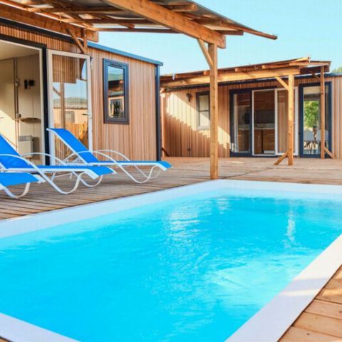 BUNGALOW 10 personnes - Sunêlia Luxe Cigogne 72m², 10pl-5ch