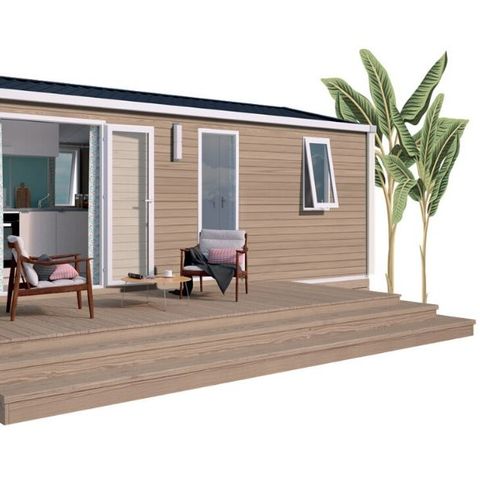 BUNGALOW 7 personnes - Evasion+ 2 chambres 28m²