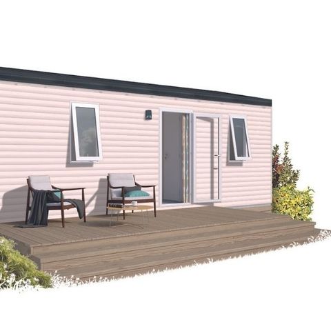 BUNGALOW 7 personnes - Mobil-home Evasion+ 7 personnes 2 chambres 28m²