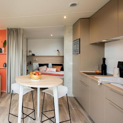 Mobilhome 2 personnes - COTTAGE VIP 1 CHAMBRE