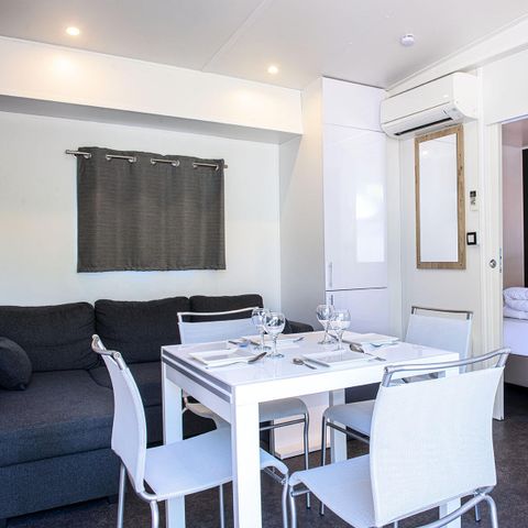 Mobilhome 4 personnes - Cottage VIP 3 Pièces 4 Personnes Climatisé + TV