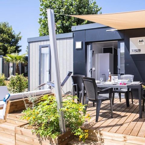MOBILHOME 4 personnes - Cottage VIP 3 Pièces 4 Personnes Climatisé + TV