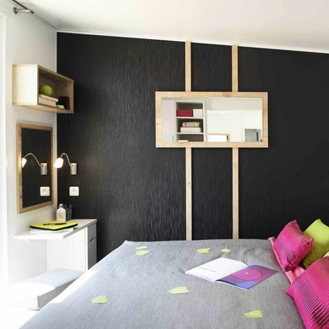 Mobilhome 4 personnes - Cottage VIP 3 Pièces 4 Personnes Climatisé + TV