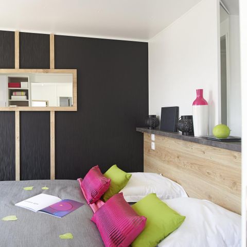 Mobilhome 4 personnes - COTTAGE VIP 2 CHAMBRES