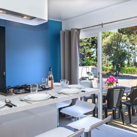 Mobilhome 4 personnes - COTTAGE VIP 2 CHAMBRES