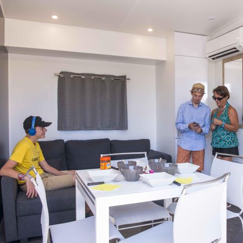 Mobilhome 4 personnes - COTTAGE VIP 2 CHAMBRES