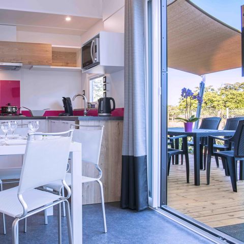 Mobilhome 6 personnes - COTTAGE VIP PLUS 3 CHAMBRES