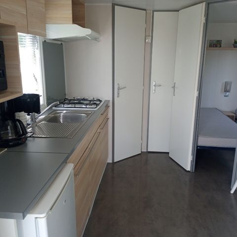 Mobilhome 4 personnes - Cottage Confort - Climatisé - 2 chambres