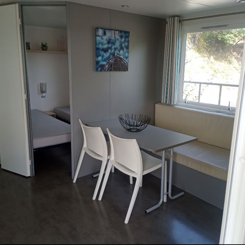 Mobilhome 4 personnes - Cottage Confort - Climatisé - 2 chambres