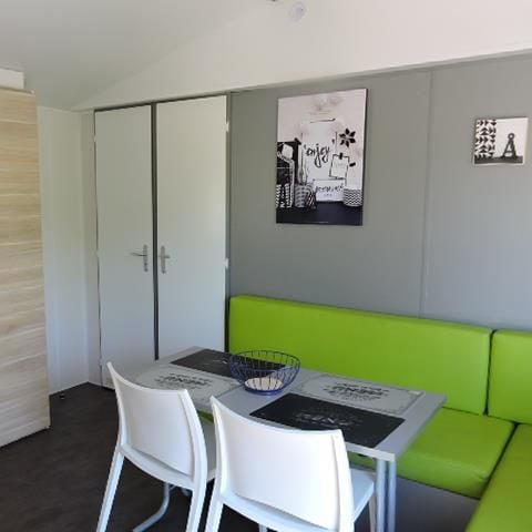 Mobilhome 6 personnes - Cottage Confort - Climatisé - 2 chambres