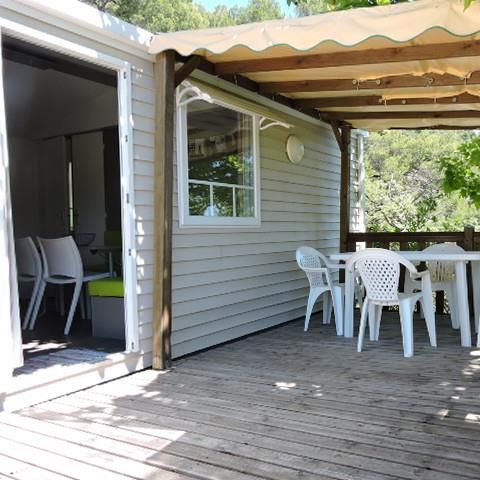 Mobilhome 6 personnes - Cottage Confort - Climatisé - 2 chambres