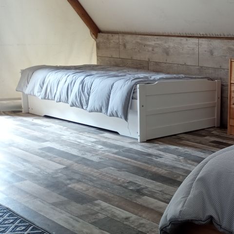 Tente en toile et en bois 3 personnes - Tente Trappeur Aventure - 1 pièce