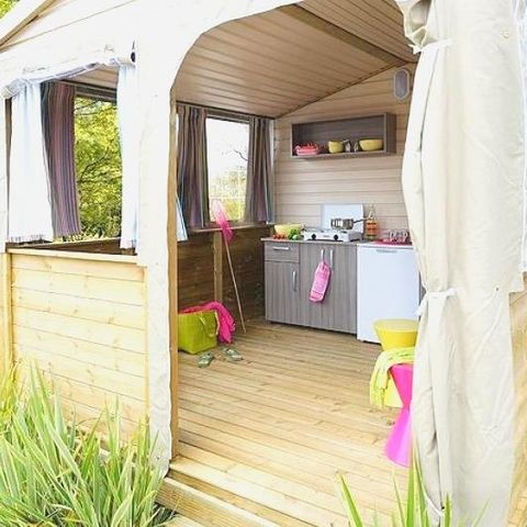 BUNGALOW 5 personnes - VACANCIAL ECO (sans sanitaires)