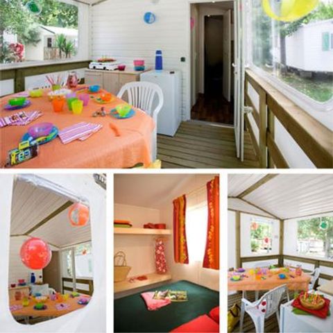 BUNGALOW 5 personnes - VACANCIAL ECO (sans sanitaires)