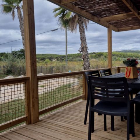 BUNGALOW 5 personnes - Cottage Premium 2 Chambres 4 Pers. Vue Vigne