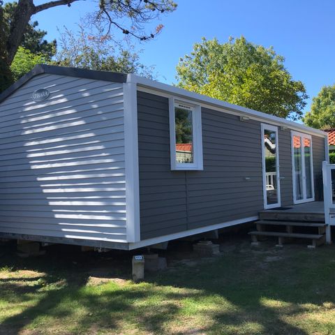 Mobilhome 6 personnes - Cottage Confort 3 ch. 6 pers - 35m2 - Terrasse parasol - SAM