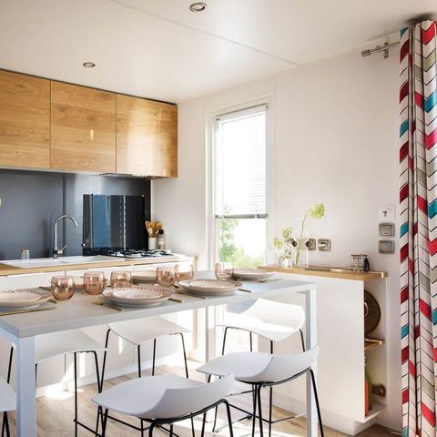 Mobilhome 6 personnes - Cottage Confort 3ch. 6pers - 35m2 Terrasse couverte - SAM