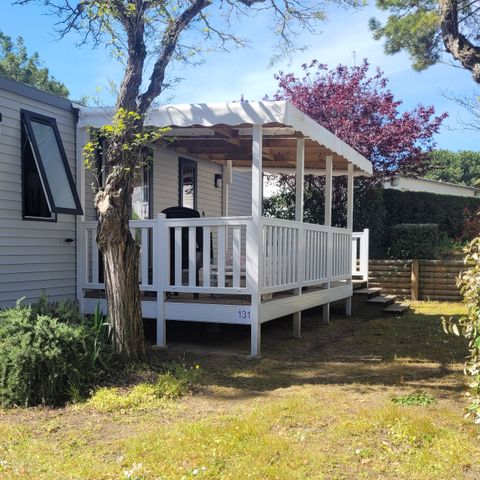 Mobilhome 6 personnes - Cottage Confort 3ch. 6pers - 35m2 Terrasse couverte - SAM