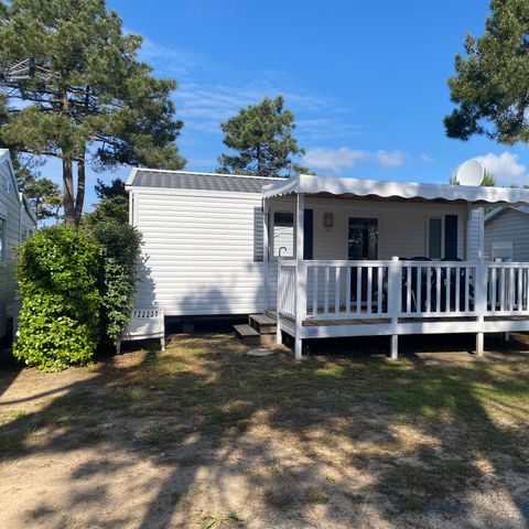 Mobilhome 4 personnes - Loisir Confort 2ch. 4pers. - 25m2 Terrasse couverte - SAM
