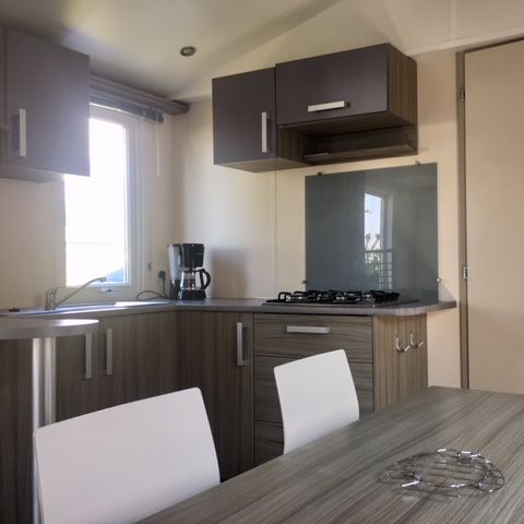 Mobilhome 4 personnes - Loisir Confort 2ch. 4pers. - 25m2 Terrasse couverte - SAM