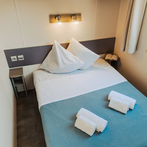 Mobilhome 4 personnes - Loisir Confort 2ch. 4pers. - 25m2 Terrasse couverte - SAM