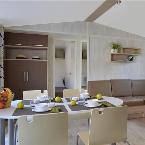 BUNGALOW 6 personnes - Cottage 6places 3chambres (Tv, terrasse couverte)