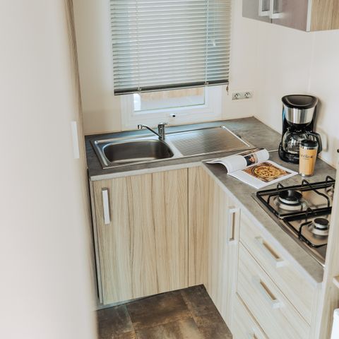 Mobilhome 4 personnes - Loisir Confort 2ch. 4pers. - 25m2 Terrasse parasol - DIM