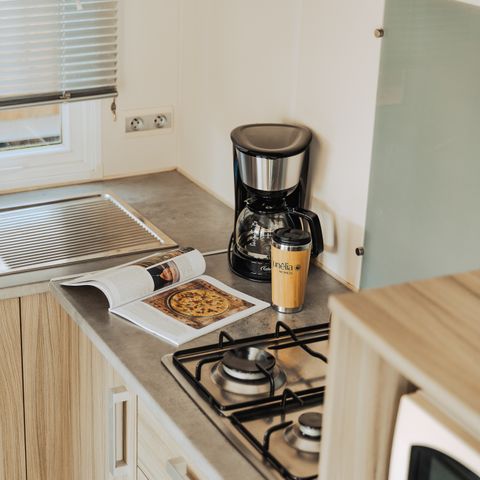 Mobilhome 4 personnes - LOISIR CONFORT 2ch/4p - 25m² - Terrasse couverte - DIM