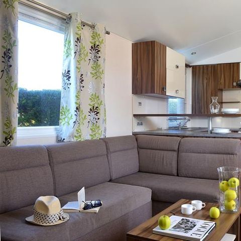 Mobilhome 6 personnes - LOISIR CONFORT 3ch/ 6 Pers - 36m²- Terrasse Parasol - SAM