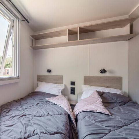 BUNGALOW 6 personnes - Mobil-home | Premium | 3 Ch. | 6 Pers. | Terrasse Lounge | Clim. | TV