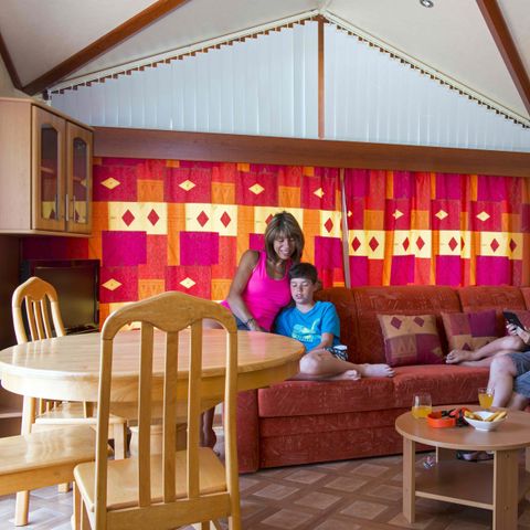 CHALET 6 personnes - maison mobile/type 7B