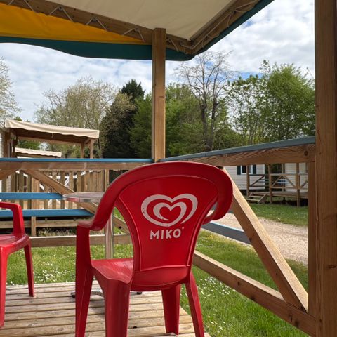 BUNGALOW 2 personnes - 2 personnes, 1 chambre sans sanitaire