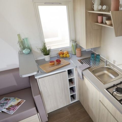 Mobilhome 6 personnes - Mobil-home | Comfort XL | 3 Ch. | 6 Pers. | Terrasse surélevée | Clim.