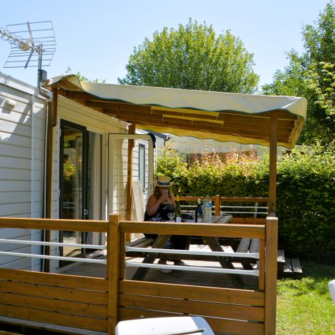BUNGALOW 8 personnes -  Résidence Trio 40m² - 3 chambres, 2 salles de bain 6 pers.