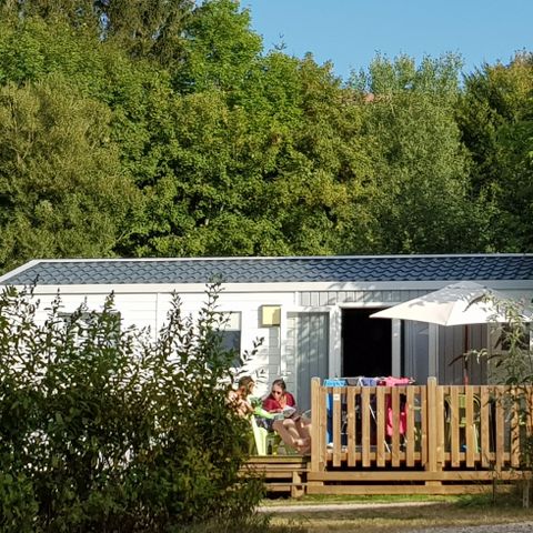 BUNGALOW 6 personnes - Bungalow Châtaignier 32 m²  avec terrasse bois