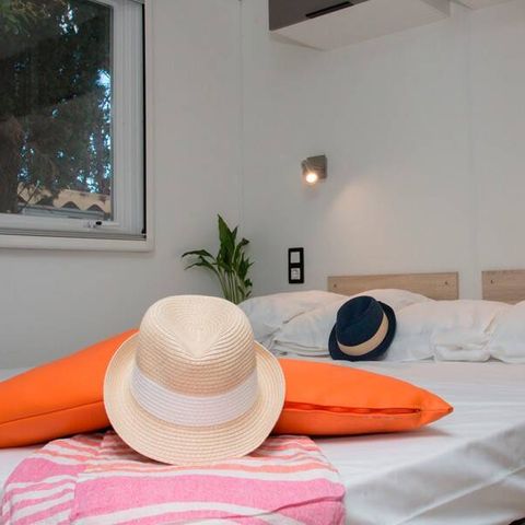 BUNGALOW 6 personnes - Mobile-home | Premium | 3 Ch. | 6 Pers. | Terrasse surélevée | Clim.