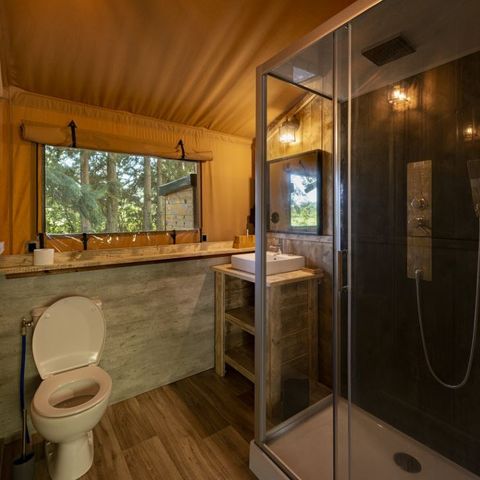 BUNGALOW TOILÉ 5 personnes - Luxury Lodge 4/5 personnes en zone L (2 chambres)