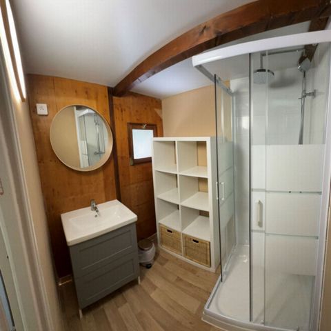 CHALET 4 personnes - Chalet en bois 4 personnes (2 chambres)