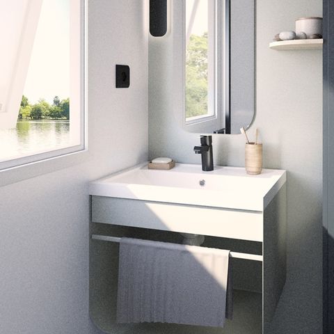 BUNGALOW 4 personnes - Mobil home confort climatisé pour 4 personnes max