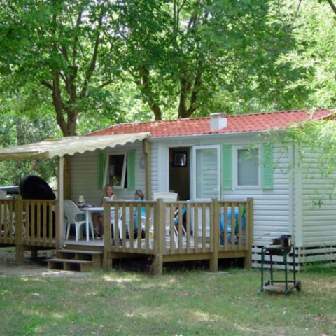 BUNGALOW 4 personnes - Mobil home confort climatisé pour 4 personnes max