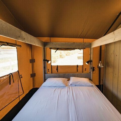 TENTE TOILE ET BOIS 4 personnes - Woodlodge 4 personnes (2 chambres)