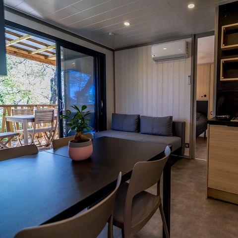 BUNGALOW 7 personnes - Lodge Prestige Pilotis Vue Mer 7 Pers.