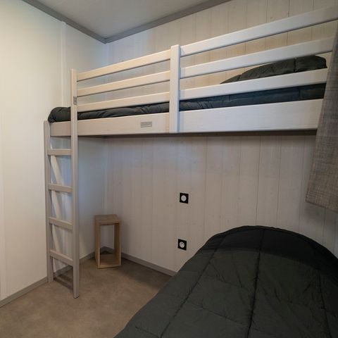 Mobilhome 7 personnes - Lodge Prestige Pilotis Vue Mer 7 Pers.