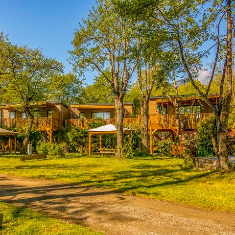 BUNGALOW 7 personnes - Lodge Prestige Pilotis Vue Mer 7 Pers.