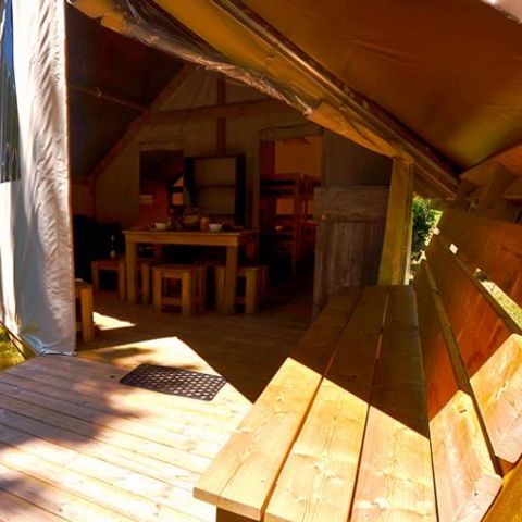 TENTE 5 personnes - Tente Lodge Liberta 5p 2Ch - sans sanitaires