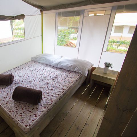 TENTE TOILE ET BOIS 5 personnes - Luxury safari tent